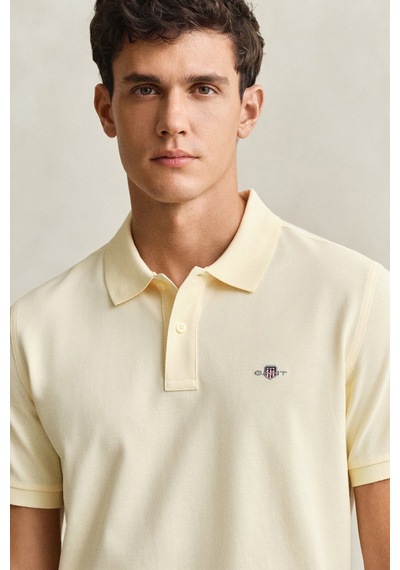 Gant Polo Yaka Erkek T-shirt Sarı