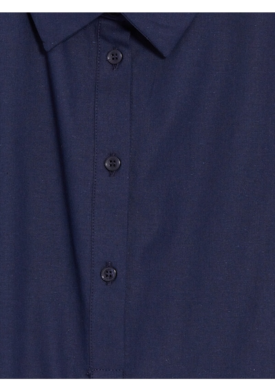 LC Waikiki Lc Waıkıkı Lacivert Oversize Poplin Kadın Gömlek Tunik
