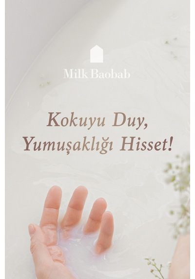 Bitkisel İçerikli Yoğun Nem, Arındırıcı Katı Duş Sabunu Mılk Baobab Original Soap Soft Laundry Vanilya