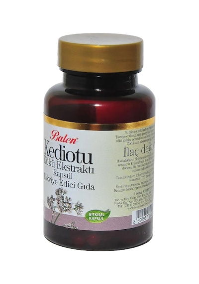 Balen Kediotu Kökü Ekstraktı Kapsülü 375 MG x 80 Adet Kedi Otu