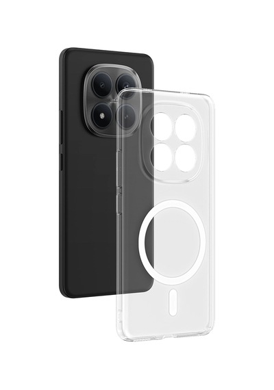 Forzacase Redmi Note 15 Pro 4g İle Uyumlu Clearmag Serisi Magsafe Özellikli Kristal Şeffaf Sert Kılıf