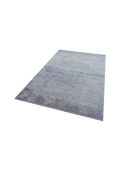 Hoom Rugs Franko Dyed Fsd 01 Marine Viskon & Akrilik Yüksek Dokulu Modern Salon Halısı Mavi