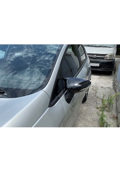 Ford Fiesta Mk6 Batman Yarasa Ayna Kapağı Piano Black / 2008-2017