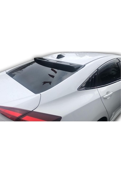 Honda Civic Fc5 Cam Üstü Spoiler Plastik Boyasız