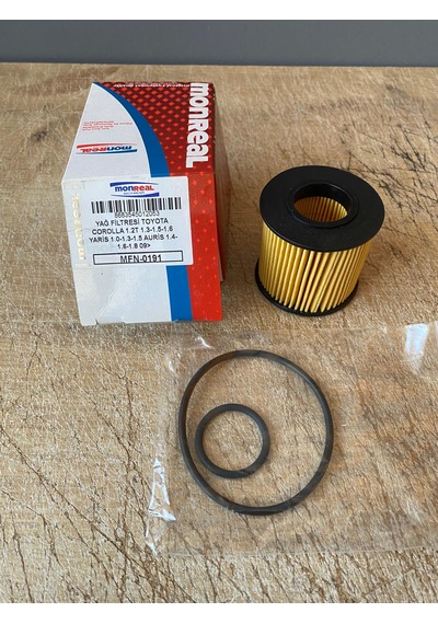 Monreal Mfn-0191 Yağ Filtresi Corolla Yaris Auris Avensis Rav4 1.2-1.3-1.4-1.5-1.6 415237010