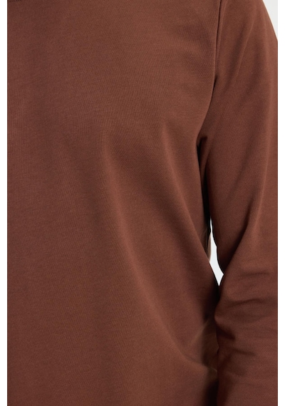Tudors Erkek Relax Fit Rahat Kesim %100 Pamuk 2 İplik Bisiklet Yaka Kahverengi Sweatshirt-41519 Kahverengi Tudors Erkek Relax Fit Rahat Kesim %100 Pamuk 2 İplik Bisiklet Yaka Kahverengi Sweatshirt-41519 Kahverengi