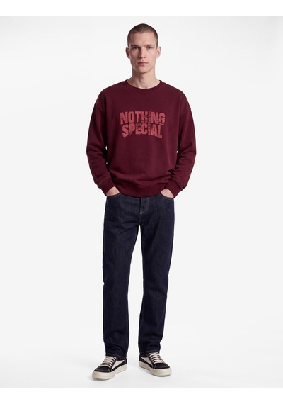 Koton Üç İplik Şardonlu Pamuklu Rahat Kalıp Bisiklet Yaka Baskılı Sweatshirt Bordo 7wam70156mk Koton Üç İplik Şardonlu Pamuklu Rahat Kalıp Bisiklet Yaka Baskılı Sweatshirt Bordo 7wam70156mk