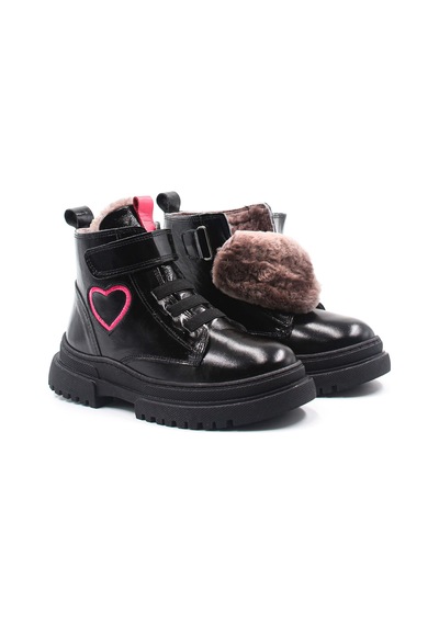 Fast Step Hakiki Deri Kürklü Unisex Çocuk Klasik Bot 157kxa2994 001