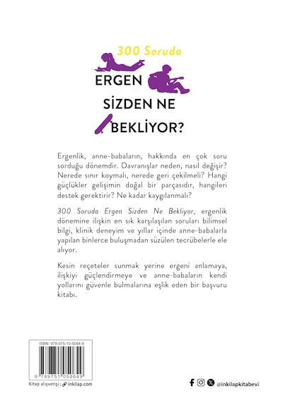 İnkılap Kitabevi 300 Soruda Ergen Sizden Ne Bekliyor