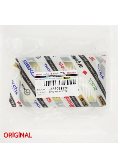 Arçelik İle Uyumlu S 4310 Süpürge Hepa Filtresi