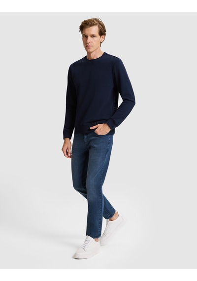 Pierre Cardin Lacivert Regular Fit Basic Sweatshirt 50334023 Vr033