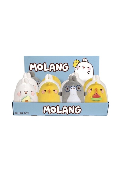760024980 Molang Peluş 18 Cm - 1 Adet Stokta Olan Gönderilir Çok Renkli