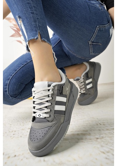 Solazer 020 Füme Anatomik Memory Foam Kadın Sneakers-füme Füme