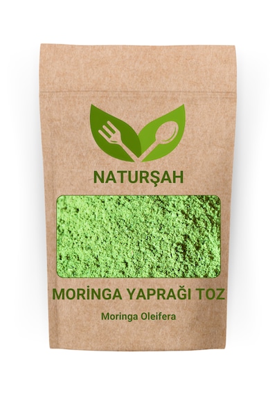Naturşah Moringa Yaprağı Toz Öğütülmüş Moringa Oleifera 500 Gr