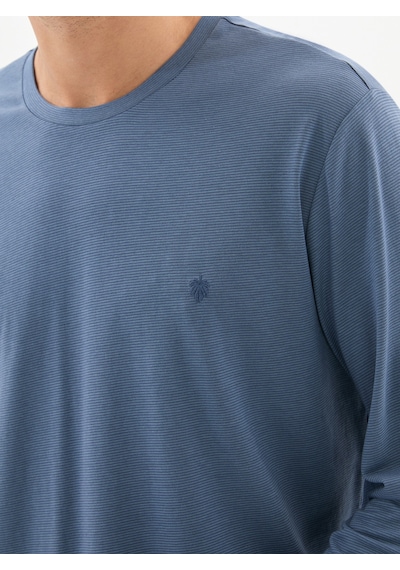 Erkek Pijama Takımı 40784 - Mavi Mavi