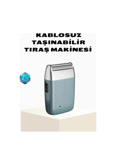 Şarjlı Kuru Kullanım Tıraş Makinesi Kablosuz, Taşınabilir Diğer