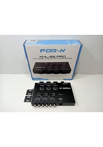6 Kanal Deck Çevirici For-x Xhl-66pro 6 Kanal Amfi Dönüştürücü