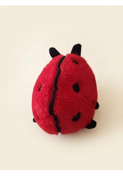 Peluş Uğurböceği 30 Cm Kırmızı