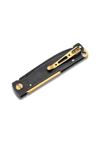 Böker Plus Atlas Black Stonewash Copper Kamp Çakı Çok Renkli