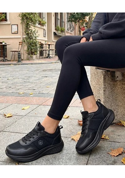 Texin 1984 Sneaker Unisex Spor Ayakkabı Siyah
