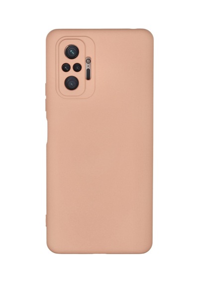 Redmi Note 10 Pro Kılıf Nano İçi Kadife Silikon - Pudra Bz8683140243029