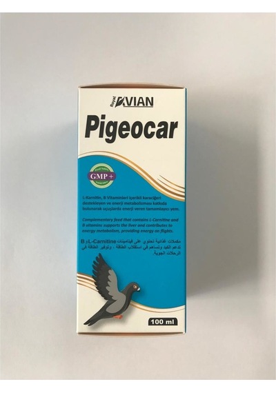 Pigeocar 100 Ml Kafes Kuşlarında Karaciğer Desteği