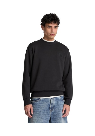 Timberland Silicon Badge Bb Crew Erkek Sweatshirt-33996 Siyah