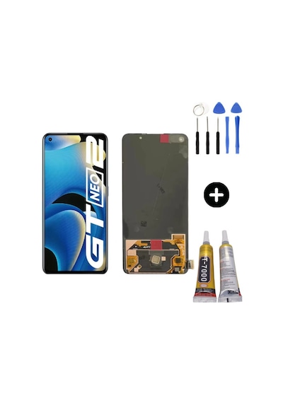 Realme Gt Neo 2 Uyumlu Oled Lcd Ekran Dokunmatik + Montaj Seti