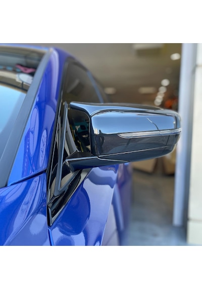 Sts Oto Aksesuar Bmw G20 3 Serisi Batman Yarasa Piano Black Abs Plastik Ayna Kapağı