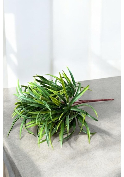 9 Kafalı 5 Dallı Yapay Sukulent Kaktüs Aloevera Demeti