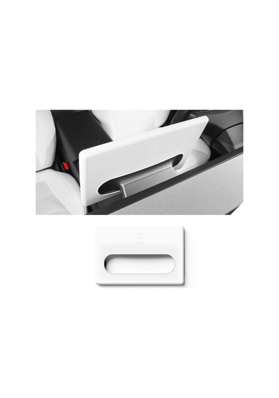 Oled Garaj Silikon Ekran Koruyucu Çerçeve Beyaz Tesla Model Y Juniper İle Uyumlu