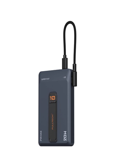 10000mah 20w Hızlı Şarj Kablosuz Magsafe Powerbank Type-c Kablolu/girişli Standlı - Siyah Siyah