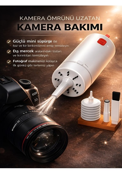 21in1 600mah Mini Süpürge Laptop Telefon Kamera Kulaklık Apple Uyumlu MacBook
