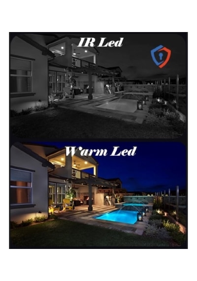 12 Kameralı Ip Set Yapay Zeka Özellikli Gece Renkli Sesli Ip 4386