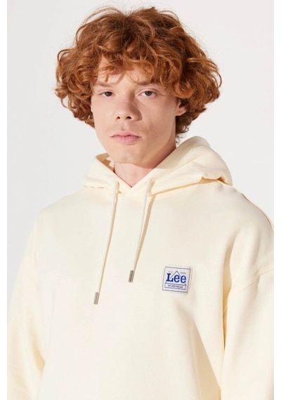 Lee Erkek Sweatshirt Ekru Lm02rjnq Lm02rj Loose 24kmc8000066 Mc80043 Ekru