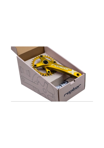 Raptor - Aynakol - A28z-as322 - 32t 170mm - Gold Sarı