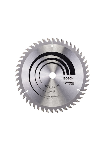 Bosch Optiline Wood 184 x 16 MM 48 Diş Daire Testere Bıçağı - 2608641181