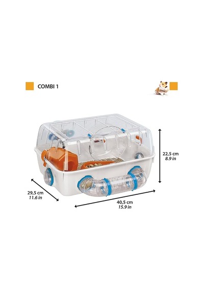 Ferplast Hamster Kafesi, 15,94 X 11,61 8,61 X 8,86