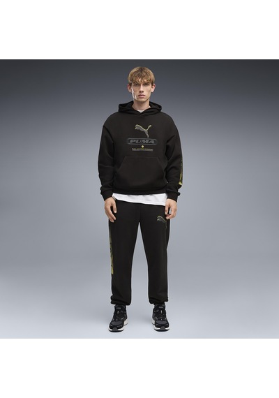 Puma Sport Street Boxy Graphic Erkek Siyah Günlük Stil Sweatshirt 69432201