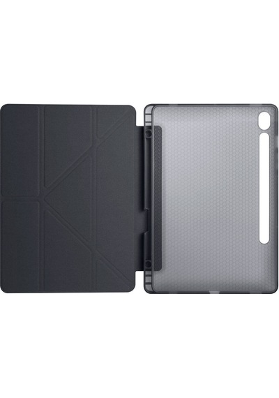 Samsung Galaxy Uyumlu Tab S9 Fe X510 X516 Kılıf Kalem Bölmeli Trifolding Case