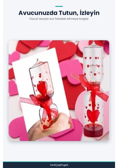 Aşk Ölçer Eğlenceli Hediyelik Ürün 16 Cm Standart