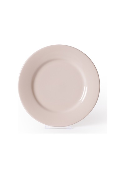 Keramika Krem Linda Pasta Tabağı 21 Cm 6 Adet 030 Krem