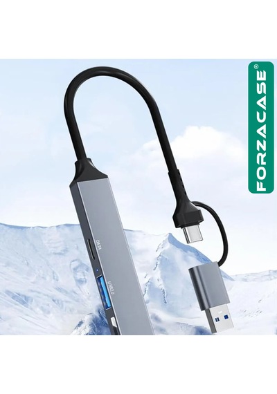 Type-c Usb Kart Okuyucu Sd/tf Usb 3.0 5gbps Veri Aktarımı Fc901