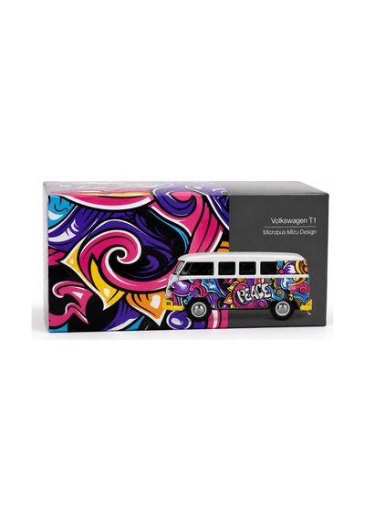 1/64 Model Araç T1 Microbus Mizu Design Çok Renkli