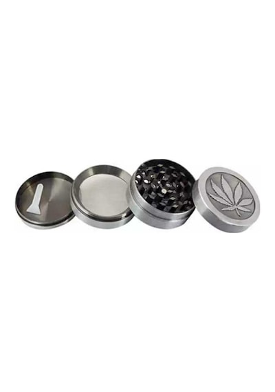 Çelik Tutun Öğütücü Grinder Mıknatıslı Kapak 4 Katmanlı Yapı