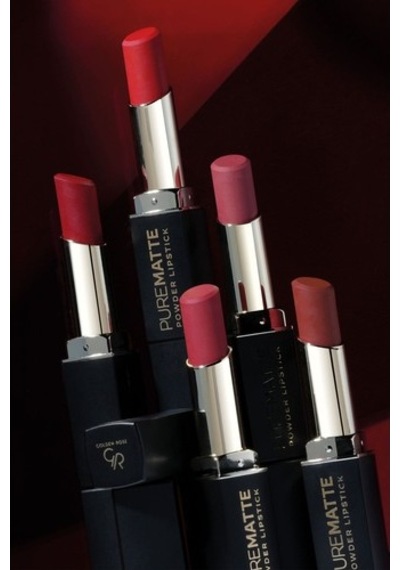 Golden Rose Pure Matte Powder Lipstick No: 117 - Nemlendirici Pudramsı Mat Ruj Diğer