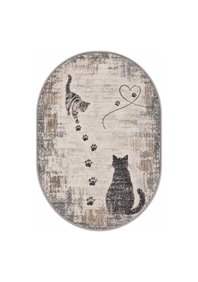 Pati Dostu Kedi Desenli Dijital Baskı Pamuk Dokuma Kaymaz Taban Salon Halısı Ve Çocuk-genç Odası Oval Gri 923552564 Oval Gri Pati Dostu Kedi Desenli Dijital Baskı Pamuk Dokuma Kaymaz Taban Salon Halısı Ve Çocuk-genç Odası Oval Gri 923552564 Oval Gri