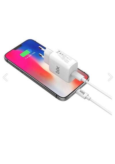 Bix Bx-cl20ta 20w Pd Hızlı Şarj Adaptörü 3a Usb-c'den Lightning K