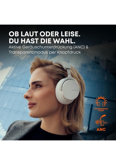 Aventho 200 Nordic Gray Anc Özellikli Bluetooth Over-ear Kulaklık