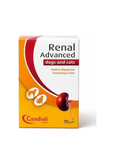 Candioli Renal Advanced Kedi Ve Köpekler İçin Sindirim Sistemi Destekleyici Toz 70 Gr